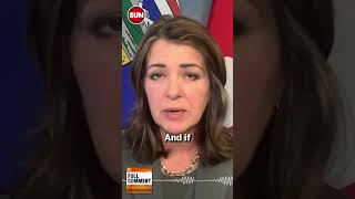 Danielle Smith says if Justin Trudeau wants to campaign against Alberta, he should call an election.