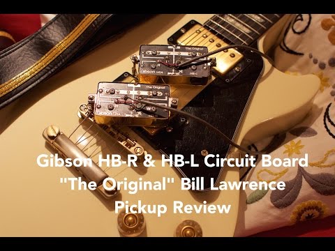 Gibson "The Original" HB-R & HB-R "Circuit Board" Pickups Designed by Bill Lawrence, Gold Covers image 4