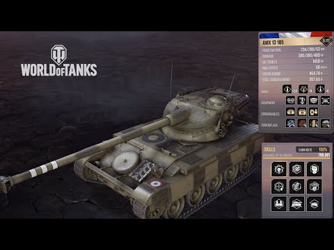 AMX 105 - A Stealthy Assassin : 3 Games w/ 7K Damage: WoT Console - World of Tanks Console