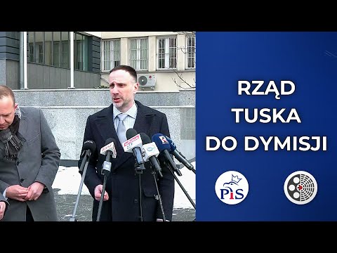 PiS: Appeal for a technical government and the dismissal of Tusk