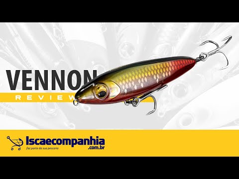 Vídeo Isca Marine Sports Vennon 90 - lançamento