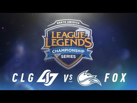CLG vs. FOX - Week 3 Day 1 | NA LCS Spring Split | Counter Logic Gaming vs. Echo Fox (2018)