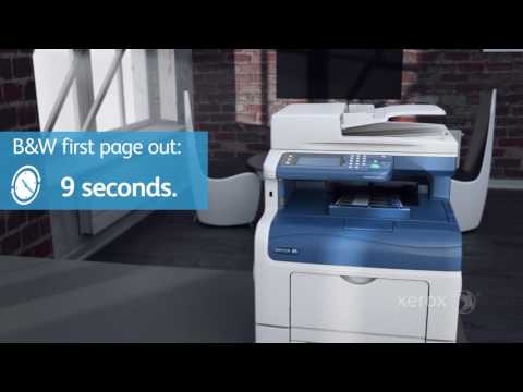 Xerox WorkCentre 6605 Color multifunction printer demo