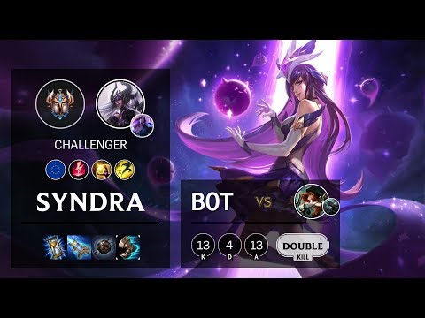 Syndra Bot vs Miss Fortune - EUNE Challenger Patch 10.12