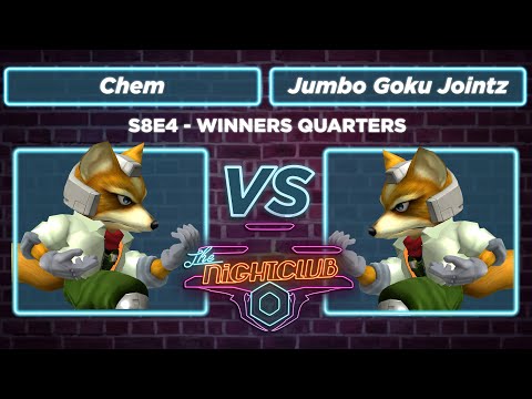 The Nightclub S8E4 - Jumbo Goku Jointz (Fox) vs Chem (Fox) - Winners Quarters SSBM