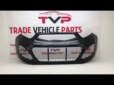 Fits Kia Picanto 2011-2015 Front Bumper No Pdc Or Washer Holes Mat Black Fits 5 Doors Only video