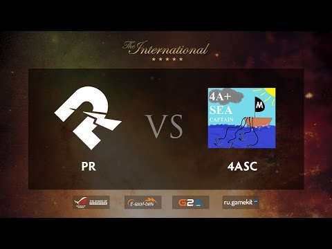 PR vs 4ASC Game 1, TI5 EU Qualifiers