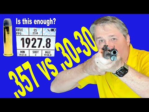 Can a .357 Lever Gun Match .30-30 Power? I Tested It for Real