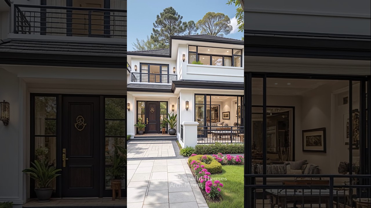 Stunning Modern House with Big Windows