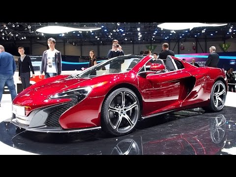 Thumbnail for 2015 McLaren 650S Spider -  Exterior Walkaround - Geneva Motor Show 2015 - AUTOHAN