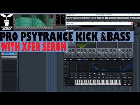 PRO PSYTRANCE / EDM: KICK BASS and Phase Correction in 10 Minutes with XFER SERUM.