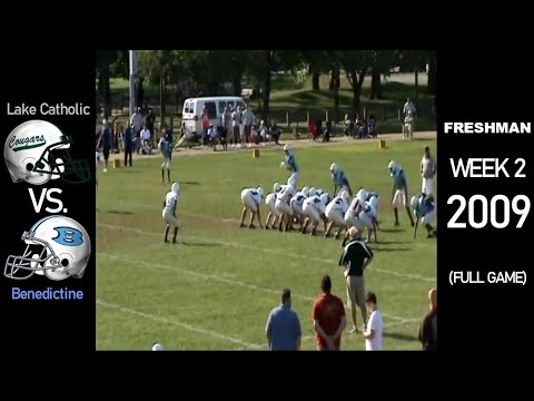 Freshman - Lake Catholic Cougars vs Benedictine Bengals - 2009 Ohio High School Football (FULL GAME)