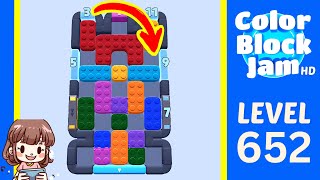 Soluzione del Livello 652 di Color Block Jam