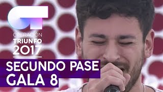 VENCER AL AMOR - Cepeda | Segundo pase de micros para la Gala 8 | OT 2017