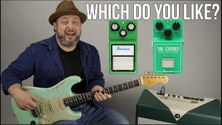 Video thumbnail for Tube Screamer Shoot Out - TS9 vs TS808 - Which Do You Prefer? by Marty Music