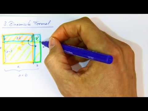 3. Binomische Formel einfach erklärt (bildlich und rechnerisch)