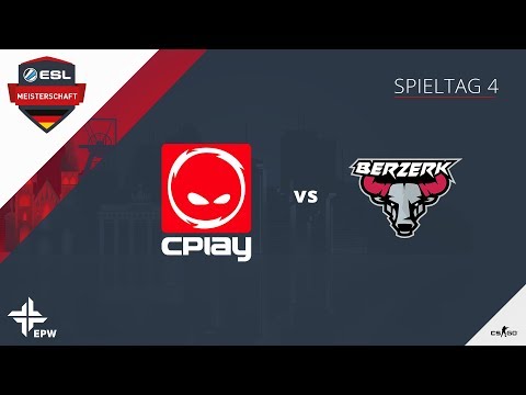 CS:GO - CPLAY vs. Berzerk - ESL Frühlingsmeisterschaft 2019 - Tag 4 - Inferno