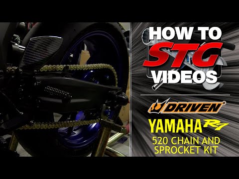 How To Install The Driven Racing 520 Chain and Sprocket Kit