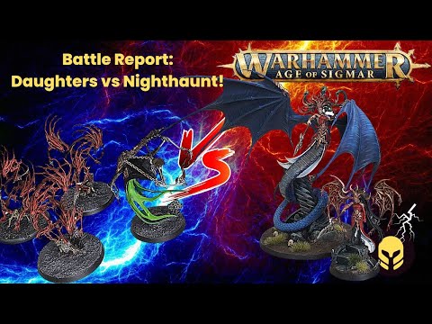 Age of Sigmar Battle Report! Daughters of Khaine vs Nighthaunt: Mike runs our NEW Incarnate of Ghur!