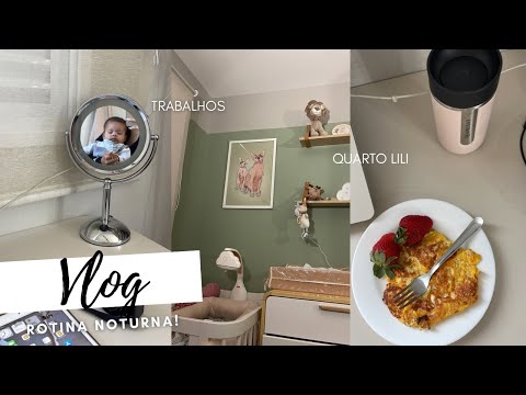 ROUTINE VLOG: NEW NIGHT ROUTINE, WORK AND LILI IN HER ROOM!