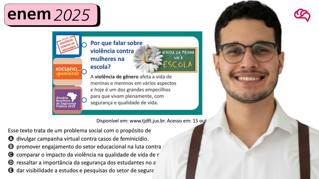 Resolução em Vídeo — Questão 33 ENEM 2025
