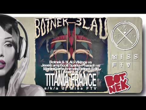 Botnek & 3LAU - Vikings vs Jewelz & Scott Sparks - Pharaoh vs M. Garrix-Animals(dj FTV MashUp
