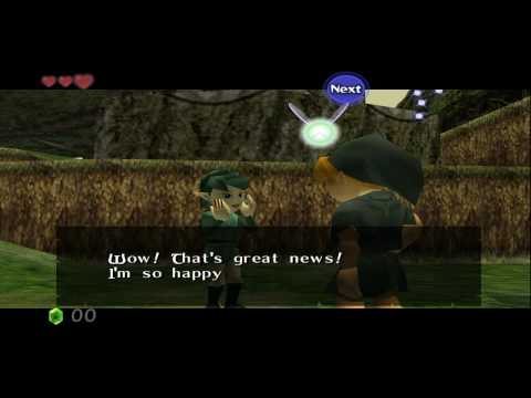 Zelda Ocarina of Time 100% Walkthrough Part 1 HD Textures