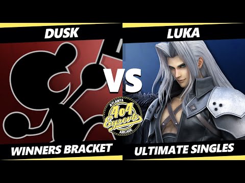 4o4 Smash Night 66 - Dusk (Game & Watch) Vs. Luka (Sephiroth) SSBU Ultimate Tournament