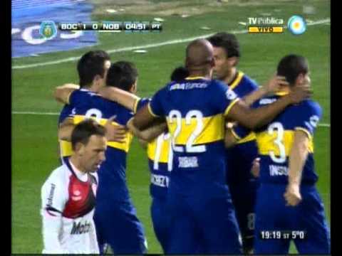 Boca 1   Newell's 0 Gol de Blandi