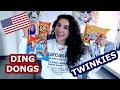 DUTCH GIRL TRIES AMERICAN CANDY TRAVEL VLOG IV