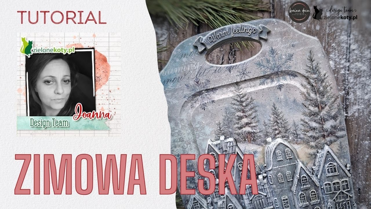 Zimowa deska + video | Joanna