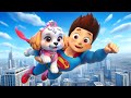 SUPERMAN RYDER Please Help Please Rescue SKYE From Danger Paw Patrol Ultimate Rescue