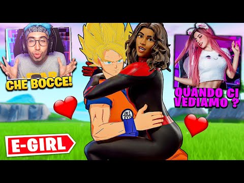 INCONTRO una RAGAZZA E-GIRL che mifa IMPAZZIRE su FORTNITE ! (IO MI DISSOCIO)