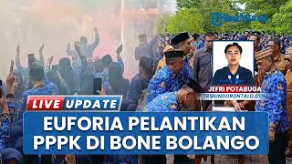 Euforia Pelantikan 1.840 PPPK Paruh Waktu di Kabupaten Bone Bolango, Akhirnya Dikukuhkan Bupati