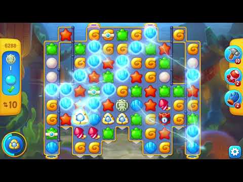 [FISHDOM Walkthrough] Level 6288 (Qua màn - Fishdom)