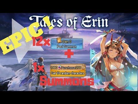 [Tales of Erin] Returning Player Epic Summoning Luck Test ! Moonsky Banner