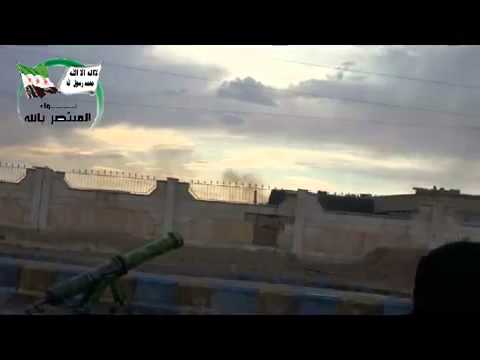 استهداف  قوات النظام بقذائف الهاون في الفرقة 17 في ريف الرقة