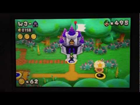 New Super Mario Bros. 2: W3 Castle Walkthrough