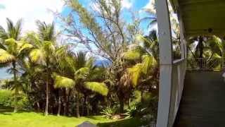 preview picture of video 'Patio at Sea-U Guest House in Bathsheba Barbados'
