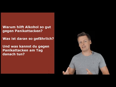 Warum Alkohol gegen Panikattacken hilft und...
