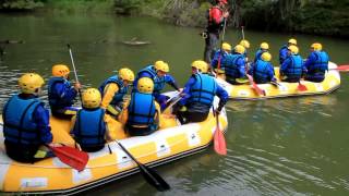 preview picture of video 'Rafting por el río Ebro'