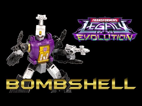 A little heavy on the electrons. | Transformers Legacy Evolution BOMBSHELL (Deluxe Class)