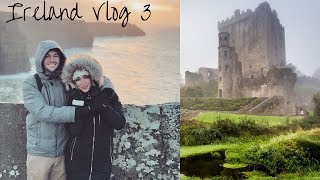 Travel to Blarney Irish medieval Castle countryside of Ireland couples vlog 3