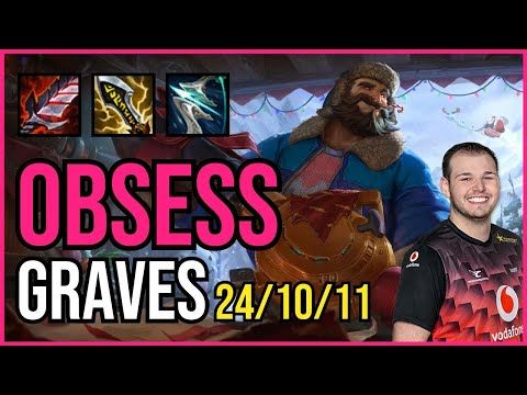 OBSESS - GRAVES vs. LILLIA Jungle | EUW GRANDMASTER | PATCH 10.25