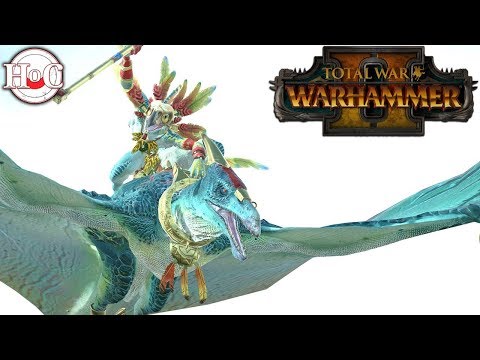 Lizardmen vs Dark Elves - Total War Warhammer 2 - Online Battle 39
