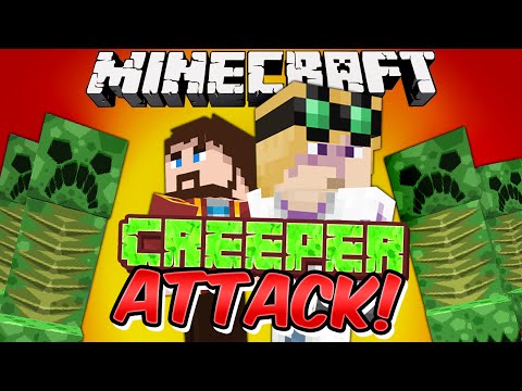 Duncan - Minecraft: Mini Games - CREEPER ATTACK!