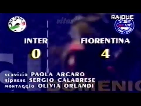 Inter-Fiorentina 0:4, 1999/2000 - Domenica Sportiva (doppietta di Enrico Chiesa)