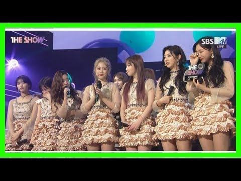 Lovelyz win their first #1 for 'twinkle' on 'the show'