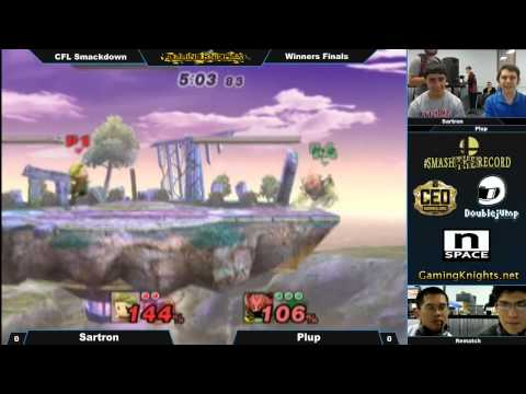 CFL Smackdown 10/21 - Sartron vs Plup - PM Winners Finals