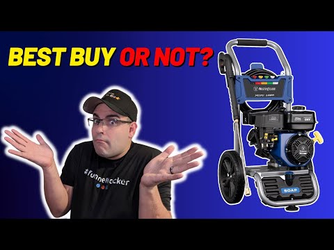 Westinghouse WPX3400 Gas Pressure Washer, 3400 PSI and 2.6 Max GPM, Onboard Soap Tank, Spray Gun and Wand, 5 Nozzle Set, for Cars/Fences/Driveways/Homes/Patios/Furniture video review thumbnail